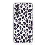 Manitoba Samsung Galaxy A25 Uyumlu Leopar Desen Tasarımlı Şeffaf Telefon Kılıfı, Silikon, Çok Renkli