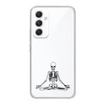 Manitoba Samsung Galaxy A25 Uyumlu Meditasyon Tasarımlı Şeffaf Telefon Kılıfı
