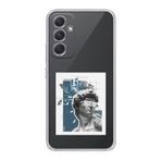 Manitoba Samsung Galaxy A25 Uyumlu Rockstar Tasarımlı Şeffaf Telefon Kılıfı, Çok Renkli