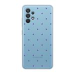 Manitoba Samsung Galaxy A32 Uyumlu Minik Kalpler Tasarımlı Şeffaf Silikon Kılıf