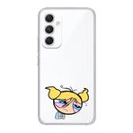 Manitoba Samsung Galaxy A35 Uyumlu Bubbles Tasarımlı Şeffaf Telefon Kılıfı, Silikon, Çok Renkli