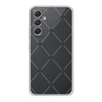 Manitoba Samsung Galaxy A55 ile Uyumlu Kurdeleler Tasarımlı Baskılı Şeffaf Telefon Kılıfı