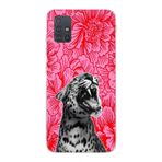 Manitoba Samsung Galaxy A71 ile Uyumlu Baskılı Yumuşak Silikon Şeffaf Telefon Kılıfı, Desen