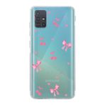 Manitoba Samsung Galaxy M31S ile Uyumlu Baskılı Yumuşak Silikon Şeffaf Telefon Kılıfı, Desen