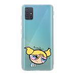 Manitoba Samsung Galaxy M31S ile Uyumlu Bubbles Tasarımlı Şeffaf Telefon Kılıfı, Çok Renkli