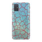 Manitoba Samsung Galaxy M31S ile Uyumlu Şekiller Tasarımlı Baskılı Şeffaf Telefon Kılıfı