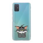 Manitoba Samsung Galaxy M31S ile Uyumlu Tom Tasarımlı Şeffaf Telefon Kılıfı