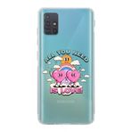 Manitoba Samsung Galaxy M31S Uyumlu All You Need Tasarımlı Baskılı Şeffaf Telefon Kılıfı