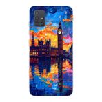 Manitoba Samsung Galaxy M31S Uyumlu Baskılı Yumuşak Silikon Şeffaf Telefon Kılıfı, Desen136