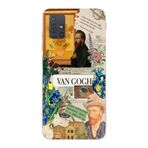 Manitoba Samsung Galaxy M31S Uyumlu Baskılı Yumuşak Silikon Telefon Kılıfı, Van Gogh Deseni