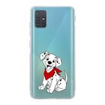 Manitoba Samsung Galaxy M31S Uyumlu Dalmaçyalı Tasarımlı Baskılı Şeffaf Telefon Kılıfı