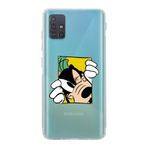 Manitoba Samsung Galaxy M31S Uyumlu Goofy Tasarımlı Baskılı Şeffaf Telefon Kılıfı