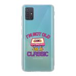 Manitoba Samsung Galaxy M31S Uyumlu Im Classic Tasarımlı Şeffaf Telefon Kılıfı, Çok Renkli