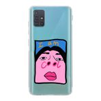 Manitoba Samsung Galaxy M31S Uyumlu Im Cool Tasarımlı Şeffaf Telefon Kılıfı, Çok Renkli