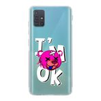 Manitoba Samsung Galaxy M31S Uyumlu Im Ok Tasarımlı Şeffaf Telefon Kılıfı, Çok Renkli