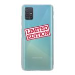 Manitoba Samsung Galaxy M31S Uyumlu Limited Edition Tasarımlı Şeffaf Telefon Kılıfı, Çok Renkli