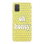 Manitoba Samsung Galaxy M31S Uyumlu Oh Honey Tasarımlı Şeffaf Telefon Kılıfı