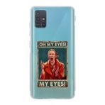 Manitoba Samsung Galaxy M31S Uyumlu Phoebe Tasarımlı Baskılı Şeffaf Telefon Kılıfı