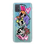 Manitoba Samsung Galaxy M31S Uyumlu Powerpuff Girls Tasarımlı Baskılı Şeffaf Telefon Kılıfı