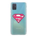 Manitoba Samsung Galaxy M31S Uyumlu Şeffaf Telefon Kılıfı, Baskılı Desen, Silikon