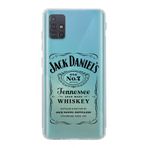 Manitoba Samsung Galaxy M31S Uyumlu Whiskey Tasarımlı Şeffaf Telefon Kılıfı, Silikon, Çok Renkli