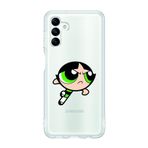Manitoba Samsung Galaxy M34 5G ile Uyumlu Buttercup Tasarımlı Baskılı Şeffaf Telefon Kılıfı