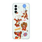 Manitoba Samsung Galaxy M34 5G ile Uyumlu Tigger Tasarımlı Baskılı Şeffaf Telefon Kılıfı