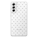 Manitoba Samsung Galaxy S21 Uyumlu Minik Kalpler Tasarımlı Baskılı Şeffaf Telefon Kılıfı