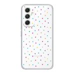 Manitoba Samsung Galaxy S25 FE Uyumlu Minik Kalpler Tasarımlı Baskılı Şeffaf Telefon Kılıfı
