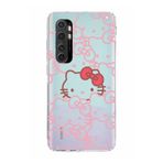 Manitoba Xiaomi Mi Note 10 Lite ile Uyumlu Hello Kitty Tasarımlı Baskılı Şeffaf Telefon Kılıfı
