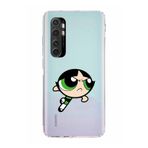 Manitoba Xiaomi Mi Note 10 Lite Uyumlu Buttercup Tasarımlı Baskılı Şeffaf Telefon Kılıfı