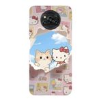 Manitoba Xiaomi Poco X3 / X3 Pro Uyumlu Baskılı Yumuşak Silikon Telefon Kılıfı, Hello Kitty Desen