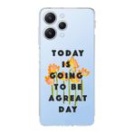 Manitoba Xiaomi Redmi 12 Uyumlu Today Is Going To Tasarımlı Şeffaf Telefon Kılıfı, Çok Renkli