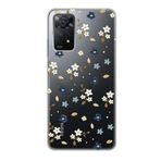 Manitoba Xiaomi Redmi Note 11 Pro/Note 12 Pro 4G ile Uyumlu Baskılı Yumuşak Silikon Şeffaf Telefon Kılıfı, Çiçek Desen
