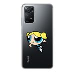 Manitoba Xiaomi Redmi Note 11 Pro/Note 12 Pro 4G ile Uyumlu Bubbles Tasarımlı Baskılı Şeffaf Telefon Kılıfı