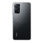 Manitoba Xiaomi Redmi Note 11 Pro/Note 12 Pro 4G ile Uyumlu Minik Kalpler Tasarımlı Baskılı Şeffaf Telefon Kılıfı