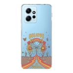 Manitoba Xiaomi Redmi Note 12 4G ile Uyumlu Believe Tasarımlı Baskılı Şeffaf Telefon Kılıfı, Çok Renkli