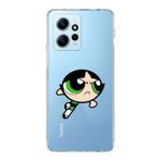 Manitoba Xiaomi Redmi Note 12 4G ile Uyumlu Buttercup Tasarımlı Baskılı Şeffaf Telefon Kılıfı