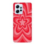 Manitoba Xiaomi Redmi Note 12 4G ile Uyumlu Çiçek Tasarımlı Baskılı Şeffaf Telefon Kılıfı