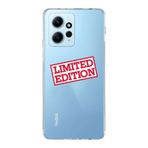 Manitoba Xiaomi Redmi Note 12 4G ile Uyumlu Limited Edition Tasarımlı Baskılı Şeffaf Telefon Kılıfı