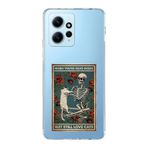 Manitoba Xiaomi Redmi Note 12 4G ile Uyumlu Love Cats Tasarımlı Baskılı Şeffaf Telefon Kılıfı, Çok Renkli