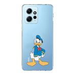 Manitoba Xiaomi Redmi Note 12 4G ile Uyumlu Sevimli Ördek Tasarımlı Baskılı Şeffaf Telefon Kılıfı