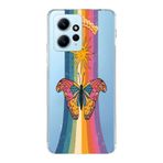 Manitoba Xiaomi Redmi Note 12 4G ile Uyumlu Sunkissed Tasarımlı Baskılı Şeffaf Telefon Kılıfı, Çok Renkli