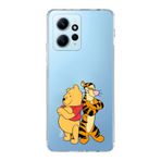 Manitoba Xiaomi Redmi Note 12 4G Uyumlu Winnie Tasarımlı Baskılı Şeffaf Telefon Kılıfı