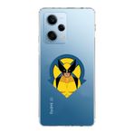 Manitoba Xiaomi Redmi Note 12 Pro 5G ile Uyumlu Wolverine Tasarımlı Baskılı Şeffaf Telefon Kılıfı