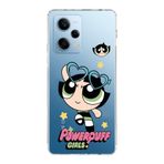 Manitoba Xiaomi Redmi Note 12 Pro 5G Uyumlu Baskılı Yumuşak Silikon Şeffaf Telefon Kılıfı, Powerpuff Girls Desen
