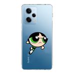 Manitoba Xiaomi Redmi Note 12 Pro 5G Uyumlu Buttercup Tasarımlı Baskılı Şeffaf Telefon Kılıfı