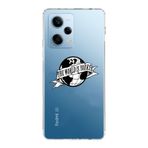 Manitoba Xiaomi Redmi Note 12 Pro 5G Uyumlu The World Is Yours Tasarımlı Baskılı Şeffaf Telefon Kılıfı