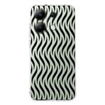 Manitoba Xiaomi Redmi Note 13 Pro 4G ile Uyumlu Baskılı Yumuşak Silikon Şeffaf Telefon Kılıfı, Zebra Desen