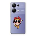 Manitoba Xiaomi Redmi Note 13 Pro 4G ile Uyumlu Blossom Tasarımlı Baskılı Şeffaf Telefon Kılıfı